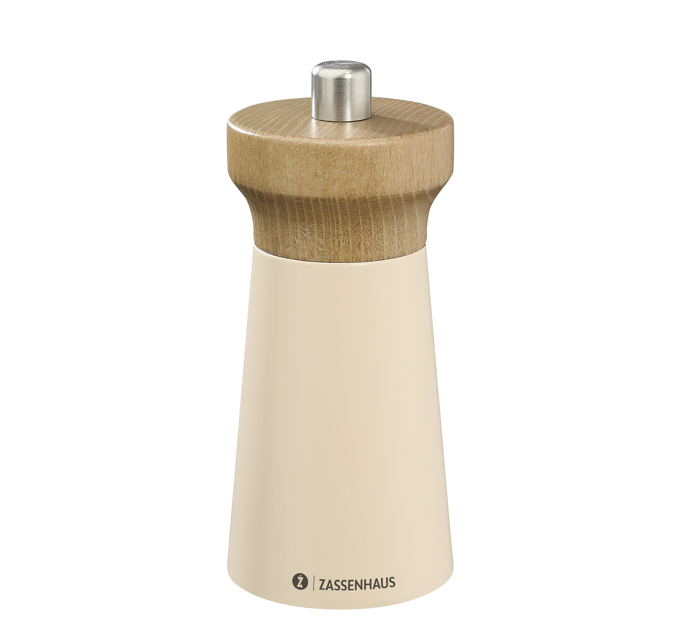 024104 WESTERLAND Mlýnek na sůl 12 cm písková béžová buk Zassenhaus